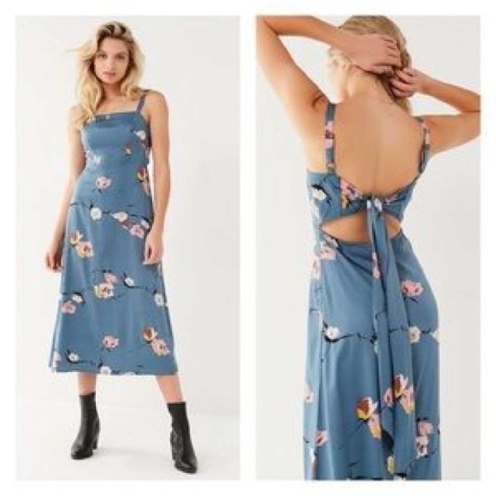 Urban Outfitters floral midi dress size XS